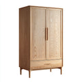 Armarios 95x52x175 cm - madera en marrón - diseño natural para dormitorio