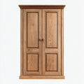 Armario de madera 110x55x190 cm - color roble natural - estilo clásico para dormitorio