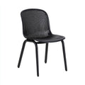 Sillas de jardín metal y resina 50x57x82 cm negro - diseño moderno transpirable